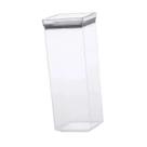 Pote Hermético Acrílico Quadrado Lumini Empilhável 2200ml