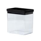 Pote Hermético Acrílico Retangular Lumini Empilhável 1300ml