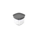 Pote hermético block maxxi 450ml empilhável com vedação em silicone chumbo - Martiplast