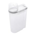 Pote hermetico com copo medidor lyor my box 2,5 l plastico 5598