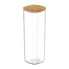 Pote Hermético com Tampa de Bambu Keep 2l Natural Ou