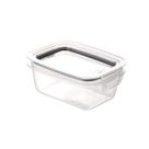 Pote Hermético com Travas 360ml Plasútil Borracha Cozinha Empilhável Cozinha Tampa Vedação Comida Pote Hermético com Travas 360ml Plasútil Borracha Cozinha Empilhável Cozinha Tampa Vedação Comida