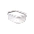 Pote Hermético com Travas 910ml Plasútil Borracha Cinza Tampa Modular Academia Geladeira Despensa Pote Hermético com Travas 910ml Plasútil Borracha Cinza Tampa Modular Academia Geladeira Despensa