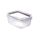 Pote Hermético com Travas 910ml Plasútil Borracha Cozinha Resistente Empilhável Mantimentos Casa