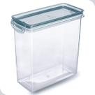 Pote Hermético com Vedação Trava Alto 3L Transparente Com Tampa Cozinha