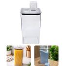 Pote Hermético De Acrílico 2.1L C/ Bico Dosador Trava Super Resistente Pote Dispenser