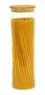 Pote Hermético de Bambu e Vidro