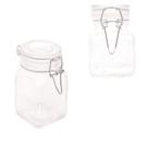 Pote Hermético de Vidro 100ml Porta Condimento Com Tampa