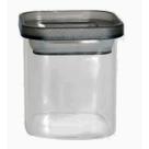 Pote Hermético de Vidro Borossilicato Tampa Plástica Porta Tempero 150 ml Dynasty