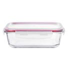 Pote Hermetico Dynasty Retangular Em Vidro Com Tampa 1040ml 27129