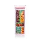 Pote Hermetico Empilhavel Acrilico Quadrado 2,2 Lts G Nilluc