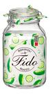 Pote Hermético Fido Bormioli Rocco Vidro Transparente 3L