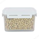 Pote Hermético Flap Coza 1,5 L Organizador de Armario Cozinha Porta Alimentos