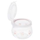 Pote hermético Flip decorado 700ml rosa Plasutil ref.13548 Pote hermético Flip decorado 700ml rosa Plasutil ref.13548