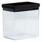 Pote hermético Lumini Black retangular Paramount 1.300 ml