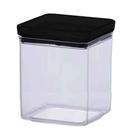 Pote Hermético Lumini Quadrado Black 1000ml