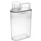 Pote Hermético Multiuso 1,7L com Copo Medidor Plástico Lyor Pote Hermético Multiuso 1,7L com Copo Medidor Plástico Lyor