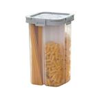 Pote Hermético Organizador de Mantimentos 4 em 1 Para Cozinha 2.3L