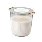 Pote Hermético Para Arroz Mantimentos Com Tampa Redondo 10 Litros