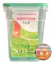 Pote Hermético Para Mantimentos Trava Freshy Sanremo 1,4 L