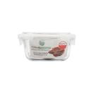 Pote Hermético Quadrado de Vidro Borossilicato com Tampa 520 Ml G1905
