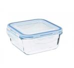 Pote Hermetico Quadrado Marmita de Vidro 800 ML - Mimo