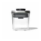 Pote Hermético Quadrado Steel Pop 0,2 Litros Oxo Pote Hermético Quadrado Steel Pop 0,2 Litros Oxo