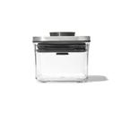 Pote Hermético Quadrado Steel Pop 0,4 Litros OXO