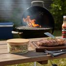 Pote Hermético Redondo Vidro (630 ml) Sal Parrilla