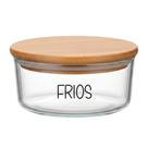 Pote Hermético Redondo Vidro (930 ml) Frios Pote Hermético Redondo Vidro (930 ml) Frios