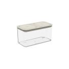 Pote Hermético Retangular Coza Modo 1,3 Litros Ligth Gray