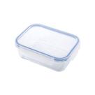 Pote Hermético Retangular de Borossilicato com Tampa 1040ml para Cozinha Organizada Lehaví