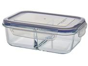 Pote Hermético Retangular Duplo 950ml - Hauskraft