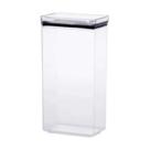 Pote Hermético Retangular Empilhável 2600 ml Cristal - Paramount