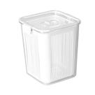 Pote hermético slim 3.050ml com cesto