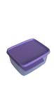 Pote Hermético Tupperware Basic Line 500ml - Transparente com Tampa Sorbet Lilás