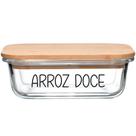 Pote Hermético Vidro (1 Litro) Arroz Doce