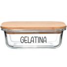 Pote Hermético Vidro (1 Litro) Gelatina Pote Hermético Vidro (1 Litro) Gelatina