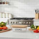 Pote Hermético Vidro (1 Litro) Legumes Pote Hermético Vidro (1 Litro) Legumes