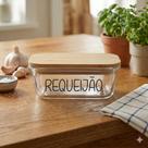 Pote Hermético Vidro (370 ml) Requeijão Pote Hermético Vidro (370 ml) Requeijão