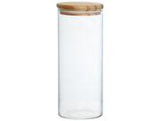 Pote Hermético Vidro Borossilicato Tampa Madeira Redondo Liege 1,2L Hauksraft Pote Hermético Vidro Borossilicato Tampa Madeira Redondo Liege 1,2L Hauksraft