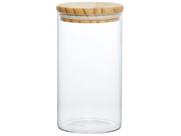 Pote Hermético Vidro Borossilicato Tampa Madeira Redondo Liege 900ml Hauksraft Pote Hermético Vidro Borossilicato Tampa Madeira Redondo Liege 900ml Hauksraft