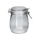 Pote Hermético Vidro Premium Redondo com Super Trava 830ml