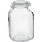 POTE HOME&CO VIDRO 3L 23x14x14cm TRANSPARENTE PORTA MANTIMENTOS