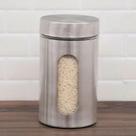 Pote Inox Visor Style Vítreo Fechamento Hermético 1 Litro Pote Inox Visor Style Vítreo Fechamento Hermético 1 Litro