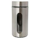 Pote Inox Visor Style Vítreo Fechamento Hermético 1,3 Litros Pote Inox Visor Style Vítreo Fechamento Hermético 1,3 Litros
