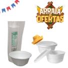 Pote isopor 500ml c/tampa c/50 ultra Pote isopor 500ml c/tampa c/50 ultra