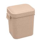 Pote Lyor PP Hermético de Bambu e PP Lines Rosa