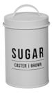 Pote Mantimento Açúcar Sugar Aço 900ml C/ Tampa Cor Branco Pote Mantimento Açúcar Sugar Aço 900ml C/ Tampa Cor Branco