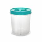 Pote Mantimento Redondo Tampa Com Rosca Avulso 1 Litro 2502 Ercaplast